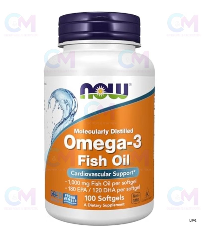 OMEGA 3 FISH OIL MARCA NOW 
